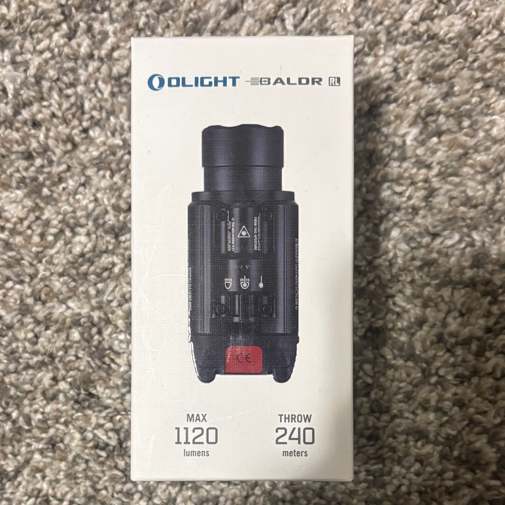 Baldr RL Black Tactical Light